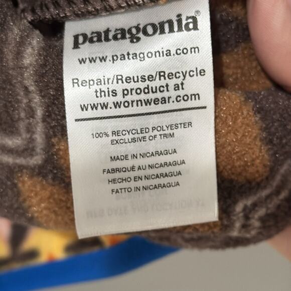 Patagonia Women’s Synchilla Fleece Snap T Pullover 
Winter Warm Skiing - Picture 5 of 9